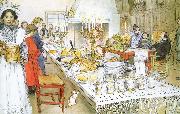 Carl Larsson, Christmas Eve Banquet